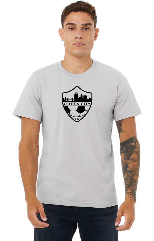 White Queen City Logo Tee - Adult Unisex